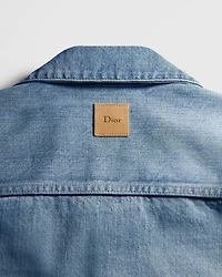 Overshirt with Patchwork Effect