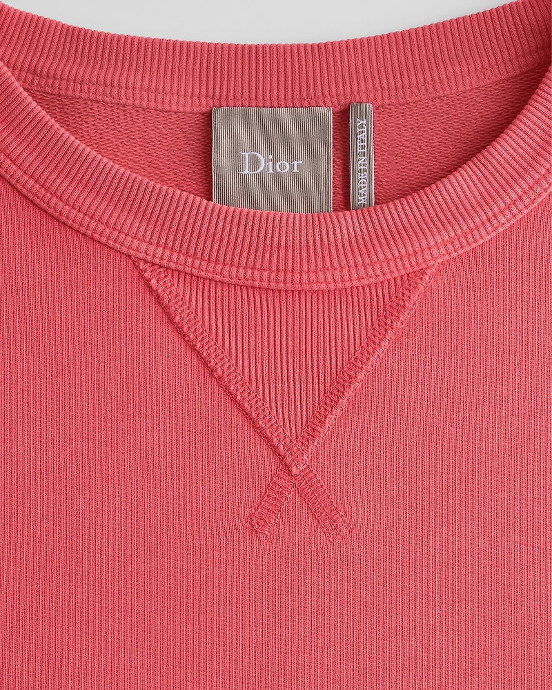 Sweatshirt with Dior Embroidery, Relaxed Fit