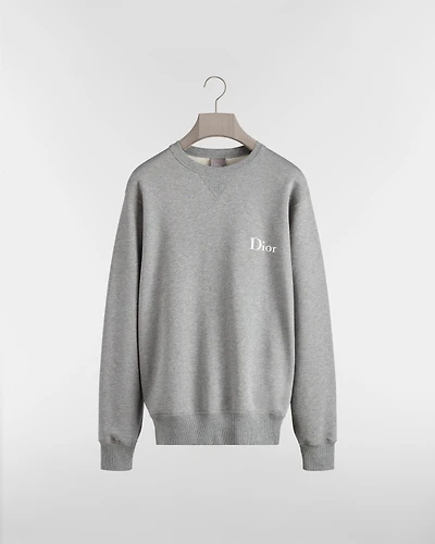 Sweatshirt with Dior Embroidery, Relaxed Fit