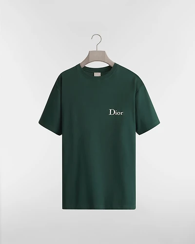 T-Shirt with Dior Embroidery, Relaxed Fit
