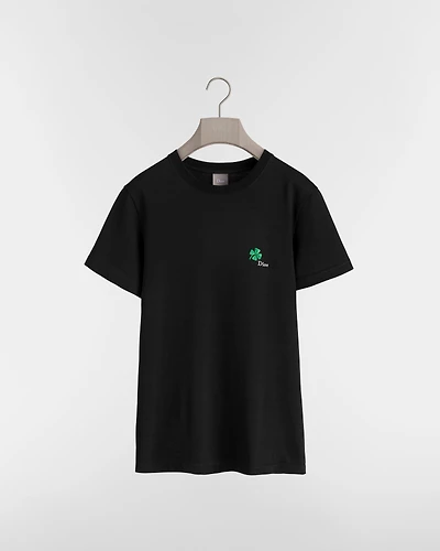 T-Shirt with Dior Clover Embroidery, Regular Fit