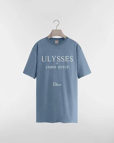 T-Shirt with Book Cover Embroidery