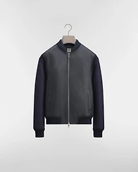 Zipped Blouson Jacket