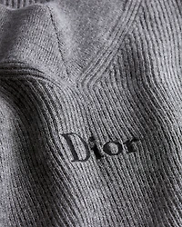 Sweater with Dior Embroidery, Oversized Fit