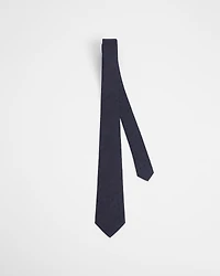 Tie with Clover Motif