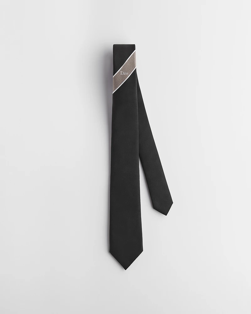 Dior Regimental Tie with Stripe