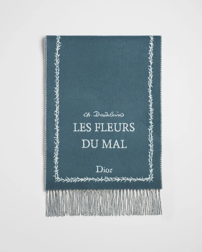 Book Cover Double-Faced Scarf