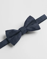 Bow Tie with Clover Motif