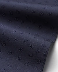 Clover Motif Pocket Square