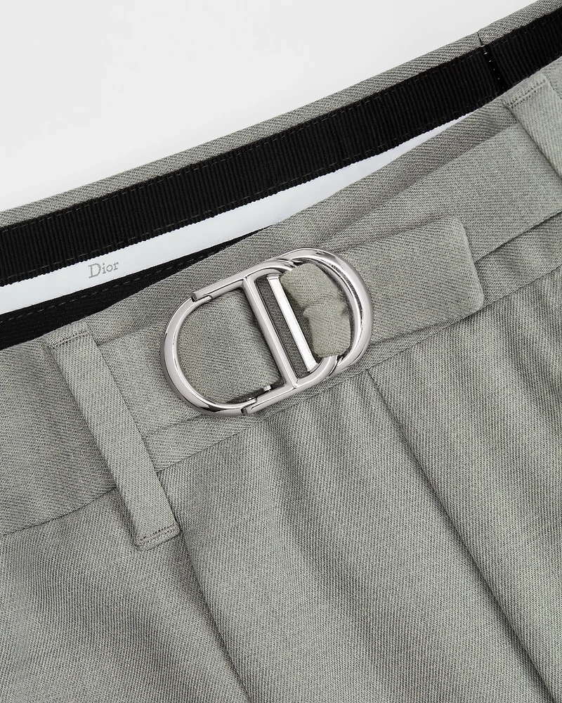 Pants with CD Buckle