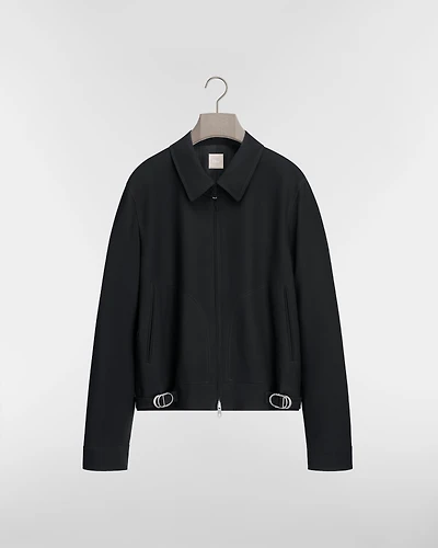 Zipped Jacket with CD Buckles