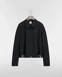 Zipped Jacket with CD Buckles
