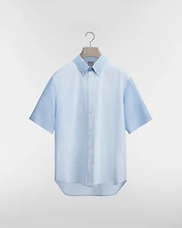 Short-Sleeved Shirt with Contrasting Details