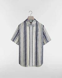 Dioriviera Dior Oblique Sun Stripes Short-Sleeved Shirt