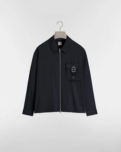 Zipped Overshirt with CD Buckle