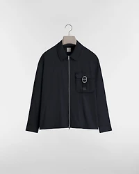 Zipped Overshirt with CD Buckle