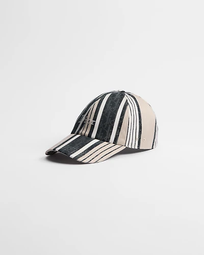 Dioriviera Dior Oblique Sun Stripes Cap