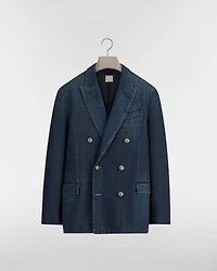 Double-Breasted Jean Jacket