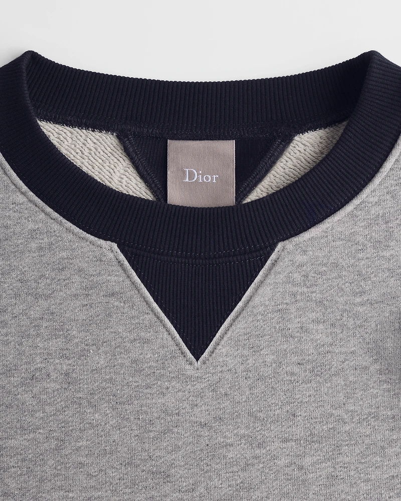 Sweatshirt with Dior Signature, Relaxed Fit