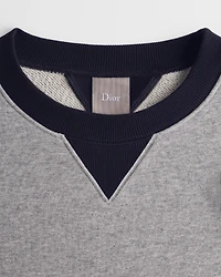Sweatshirt with Dior Signature, Relaxed Fit