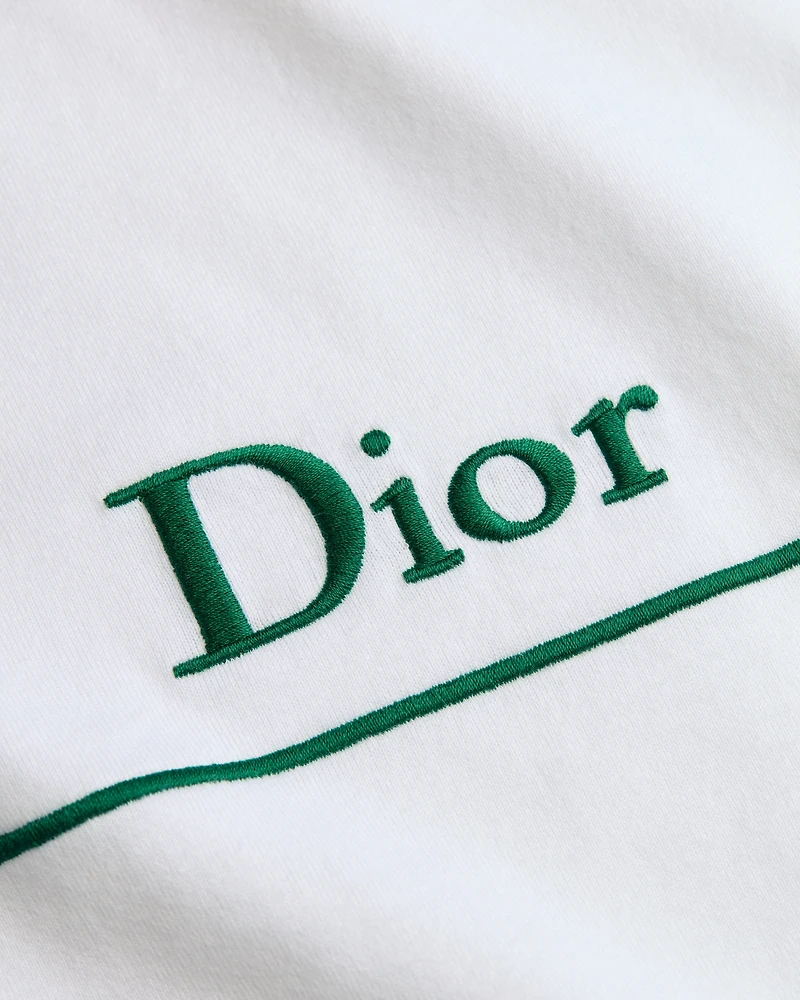 T-Shirt with Book Cover Embroidery, Relaxed Fit