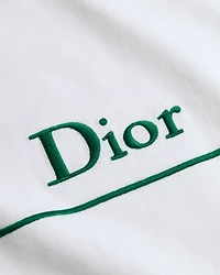 T-Shirt with Book Cover Embroidery, Relaxed Fit