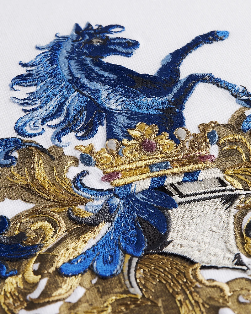 T-Shirt with Dior Blason Print, Relaxed Fit
