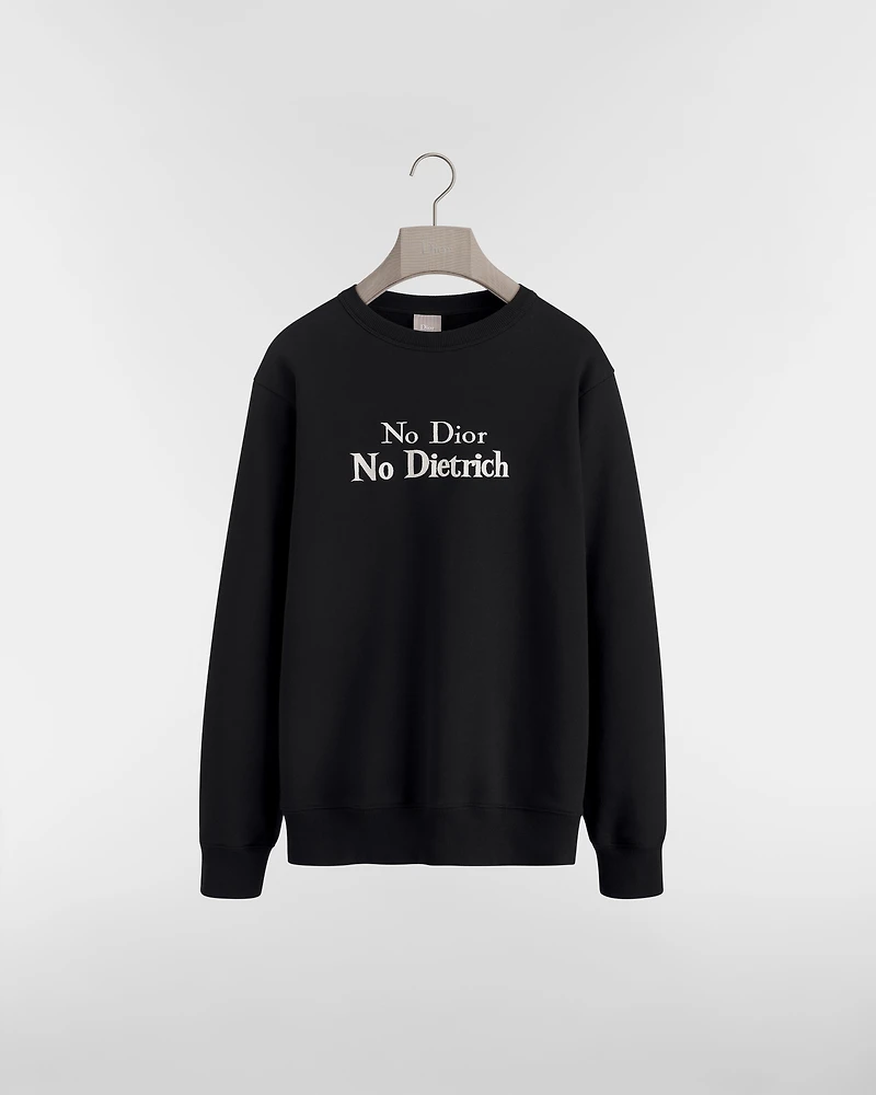 Sweatshirt with Embroidery, Relaxed Fit