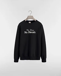 Sweatshirt with Embroidery, Relaxed Fit