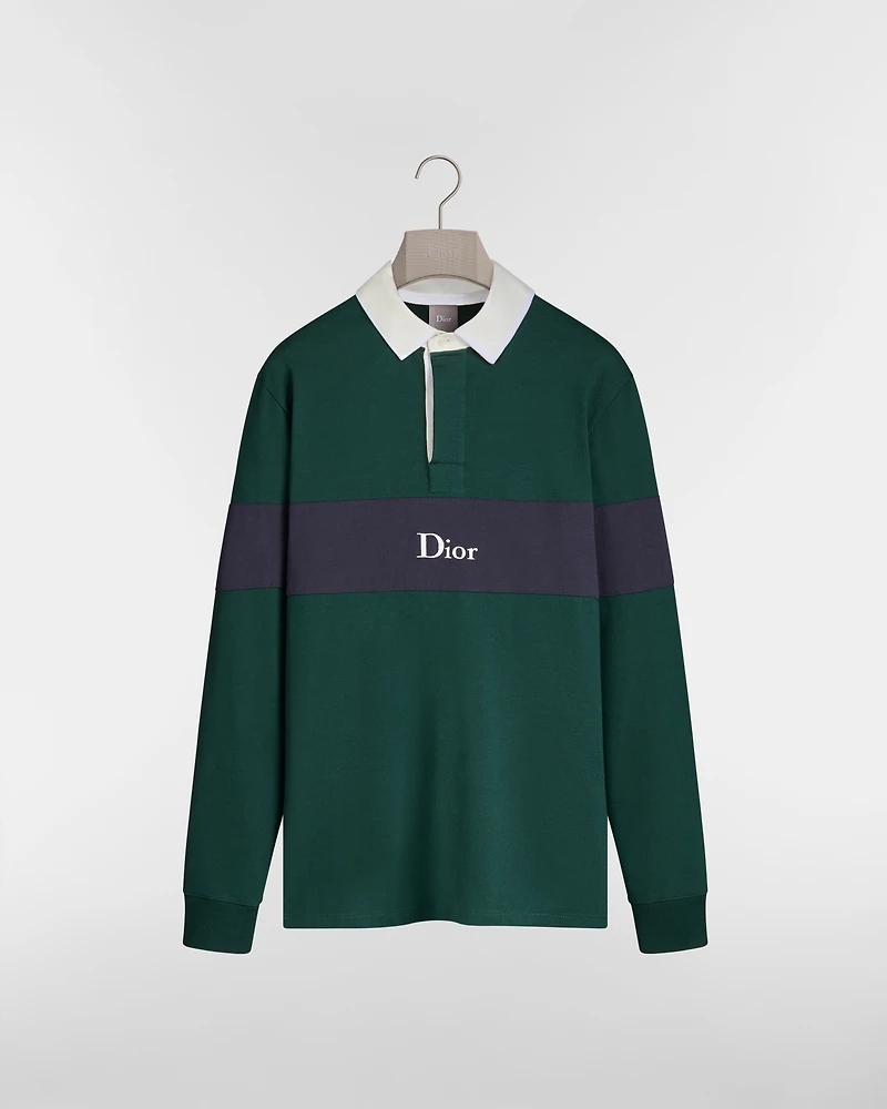 Long-Sleeved Polo Shirt
