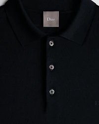 Polo Shirt with Dior Embroidery, Regular Fit