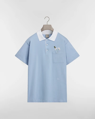 Dior Flower Bee Polo Shirt, Regular Fit