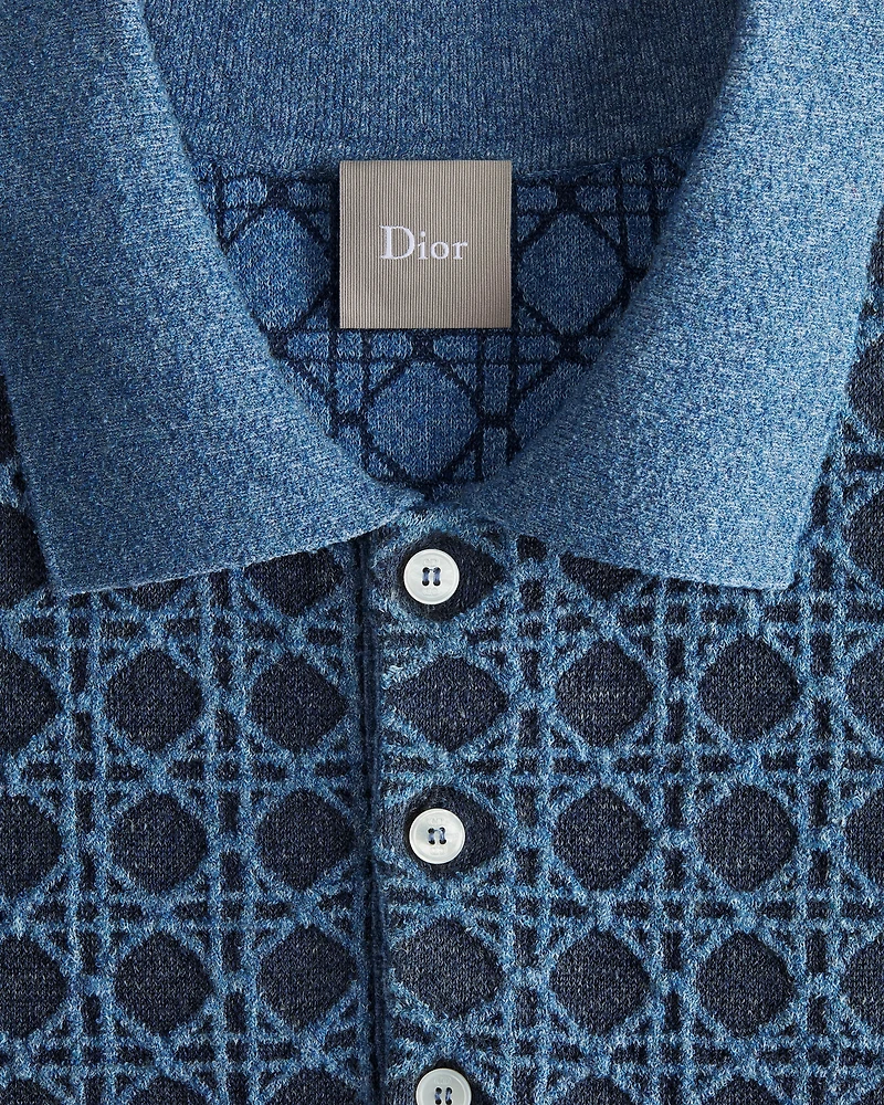 Dioriviera Cannage Polo Shirt, Regular Fit