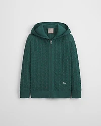 Kids' Zipped Cardigan with Hood