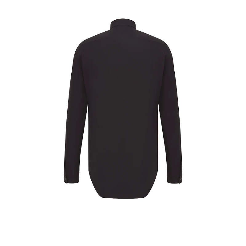 Shirt with Gold Bee Embroidery