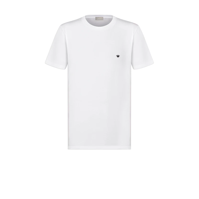 T-Shirt with Bee Embroidery