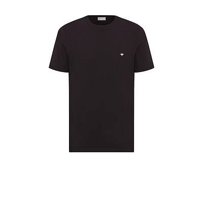 T-Shirt with Bee Embroidery