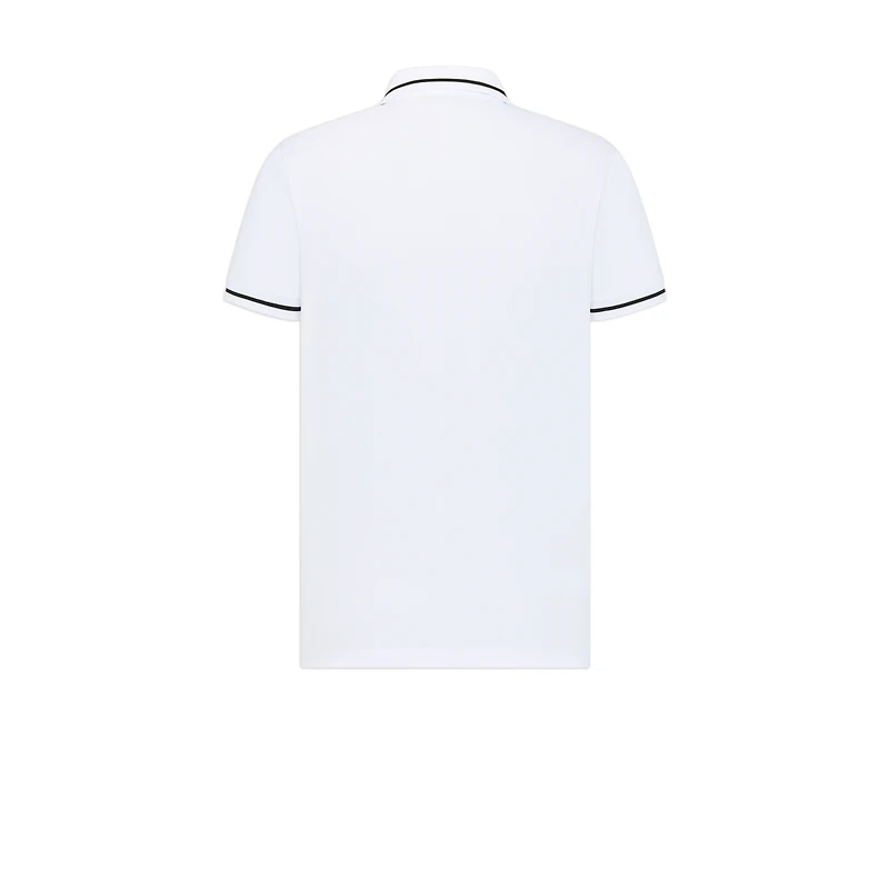 Polo Shirt with Bee Embroidery