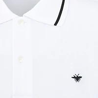 Polo Shirt with Bee Embroidery
