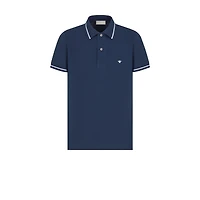 Polo Shirt with Bee Embroidery