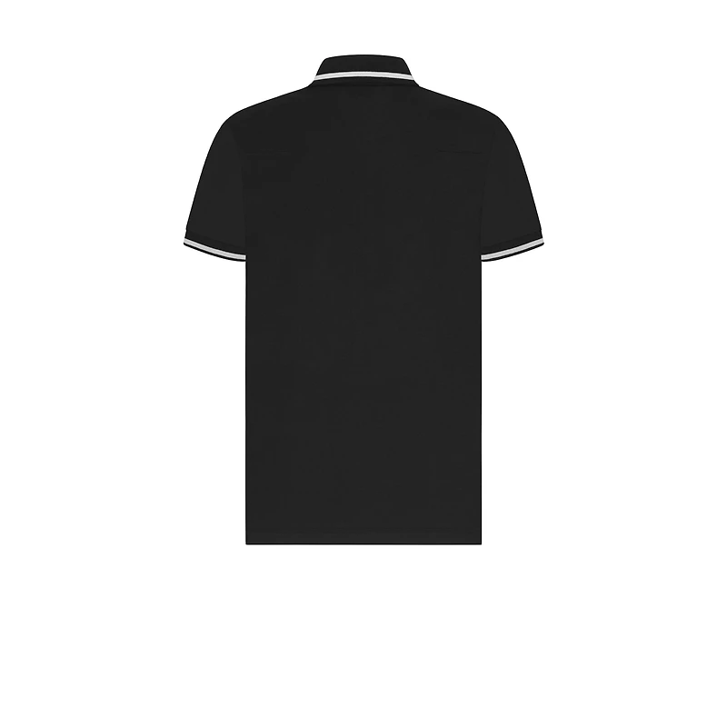 Polo Shirt with Bee Embroidery