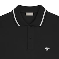 Polo Shirt with Bee Embroidery