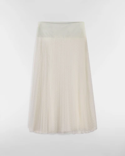 Mid-Length Pleated Skirt