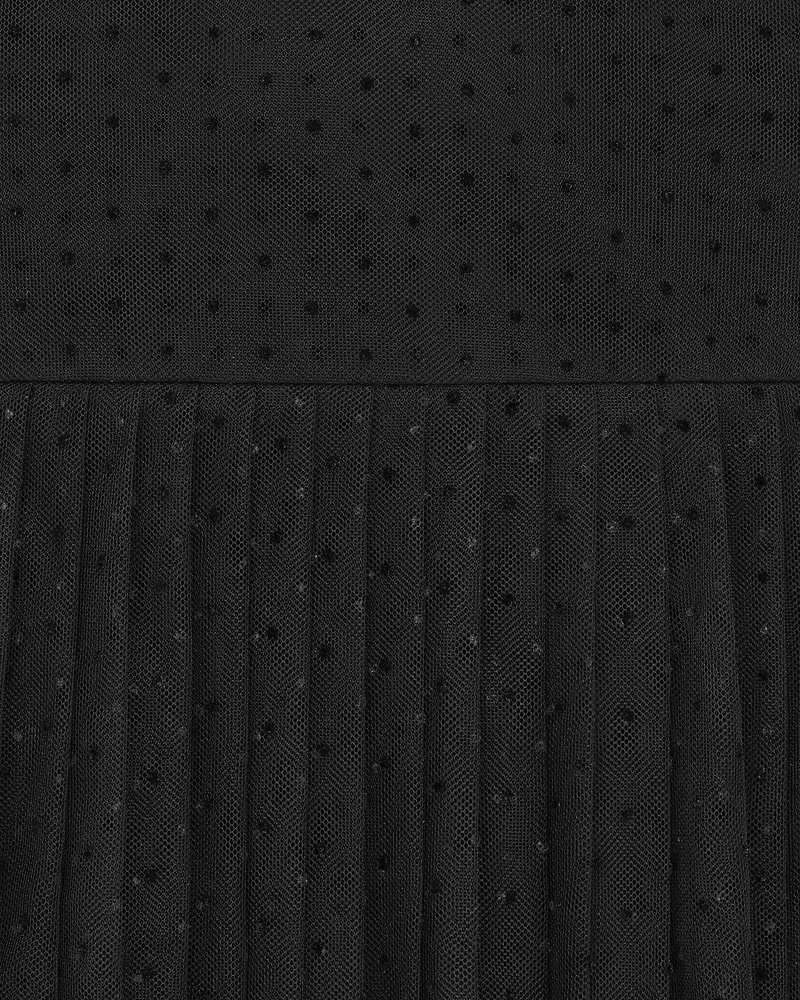 Mid-Length Pleated Skirt