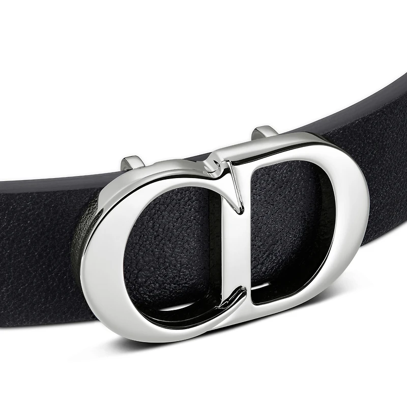 CD Icon Leather Bracelet