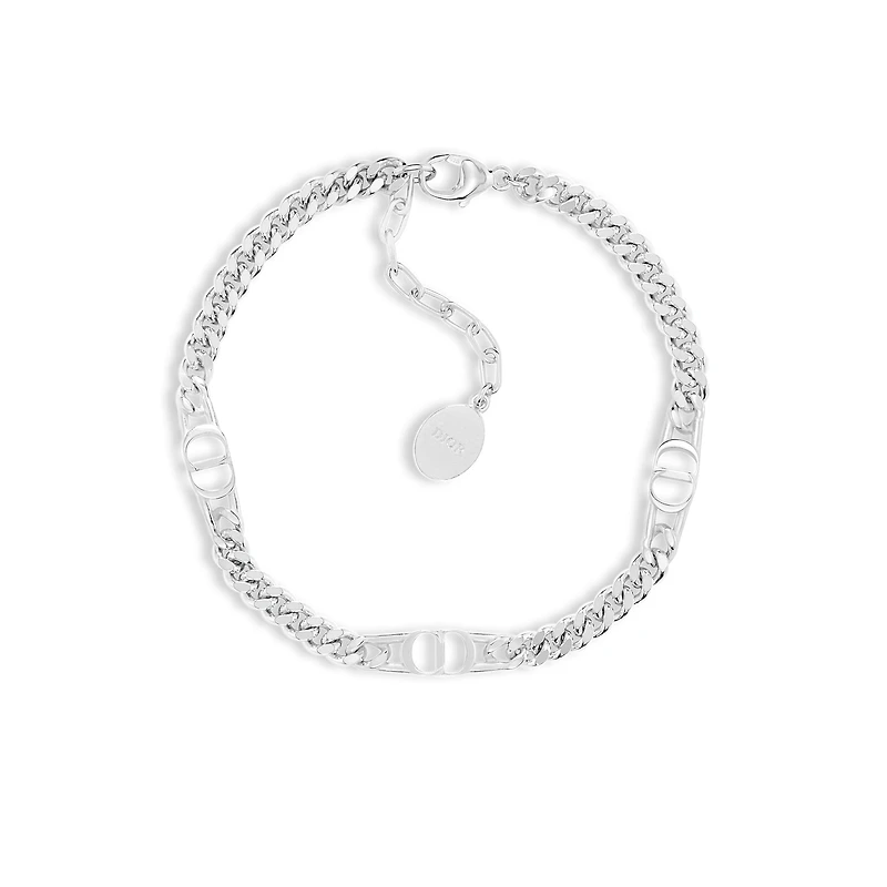 CD Icon Thin Chain Link Bracelet