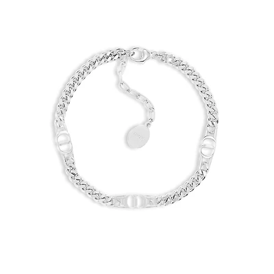 CD Icon Thin Chain Link Bracelet