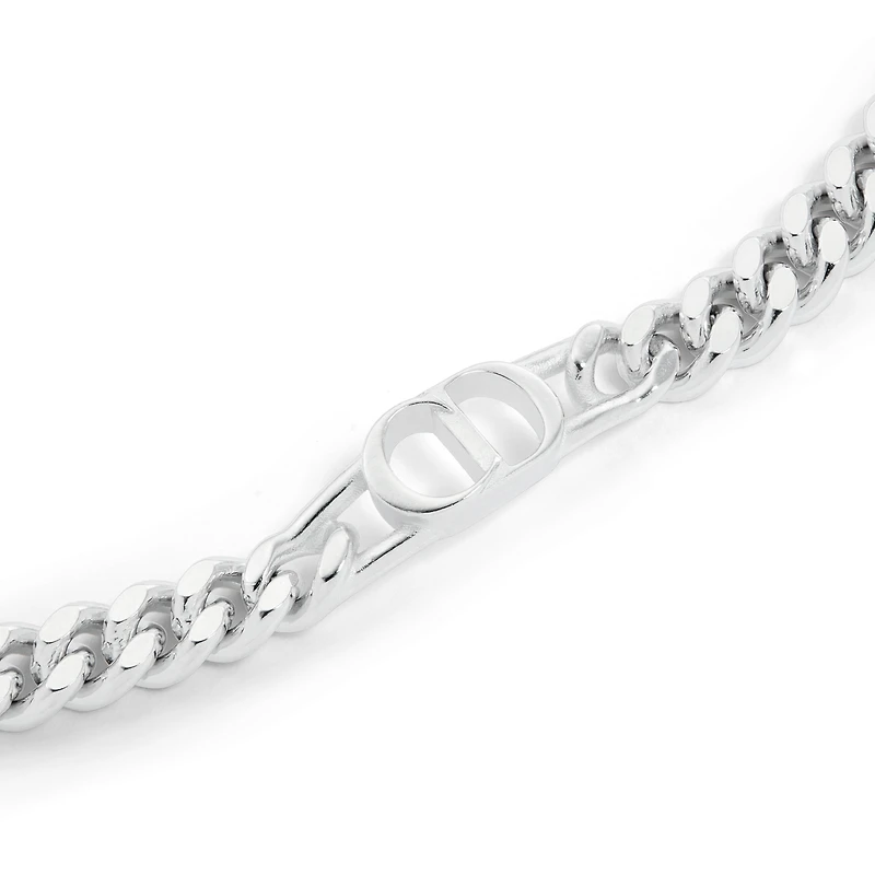 CD Icon Thin Chain Link Bracelet