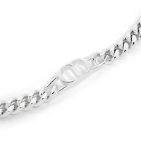 CD Icon Thin Chain Link Bracelet
