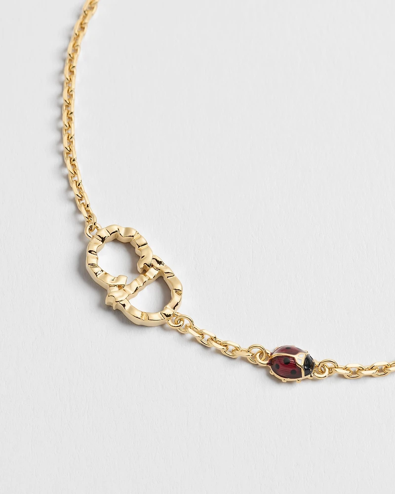 Dior Qixi CD Lady Twist Bracelet